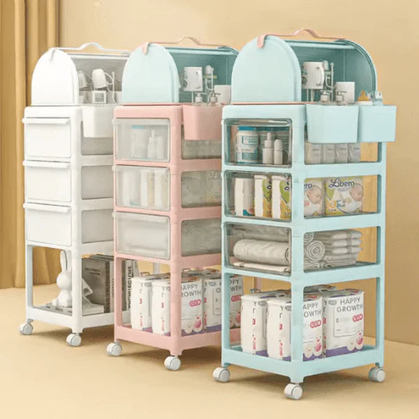 TinyOrganize™ 4-Tier Nursery Storage Rack