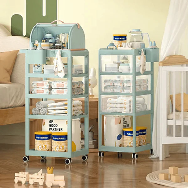 TinyOrganize™ 4-Tier Nursery Storage Rack